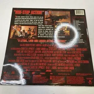 Judge Dredd Laserdisc Widescreen Sylvester Stallone Physical Media SciFi