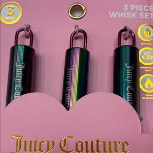 Juicy Couture 3-piece Whisk Set - NWT