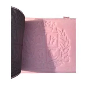 Juicy Couture Set Of 2 Pink Memory Foam Bath Rugs Anti-Slip 20x32 Bathroom Mat