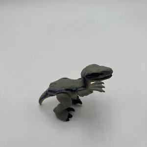Jurassic Park Velociraptor Blue Moveable Mouth Limbs Figure 5" Inch Head To Toe