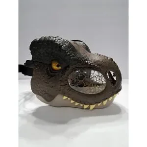 JURASSIC WORLD DOMINION TYRANNOSAURUS REX CHOMP N' ROAR MASK T-REX w/SOUNDS