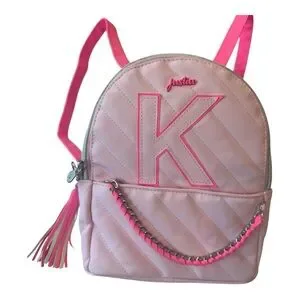 Justice Pink Dome-Shaped Bags with Tassel Details