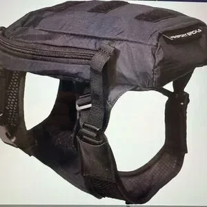 K9 Sport Sack Walk-On Packable Backpack Dog Carrier Black Large