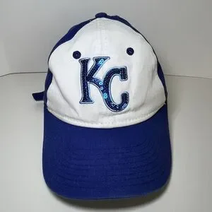 Kansas City Royals Youth Adjustable New Era Sequin MLB Baseball Cap Hat Girls