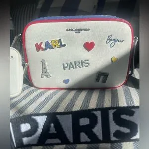 KARL LAGERFELD Structured Camera-style Crossbody Bag
