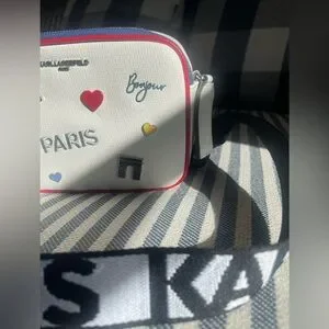 KARL LAGERFELD Structured Camera-style Crossbody Bag