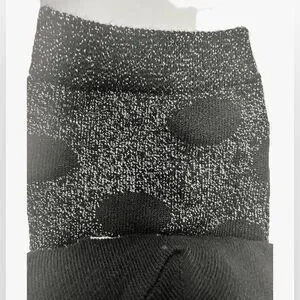 Kate Spade Crew Socks 3 Pair Black-Multi NWT