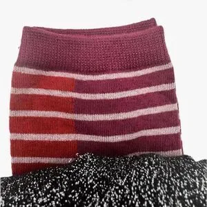 Kate Spade Crew Socks 3 Pair Black-Multi NWT