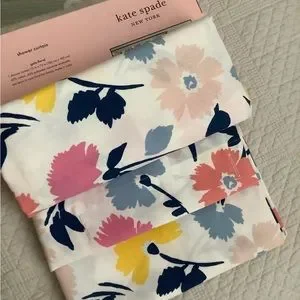 Kate Spade Floral Shower Curtain Gala Bathroom Decor NWT
