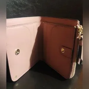 KATE ♠️ Spade Madison Saffiano Leather Zipper Bifold Wallet NWOT