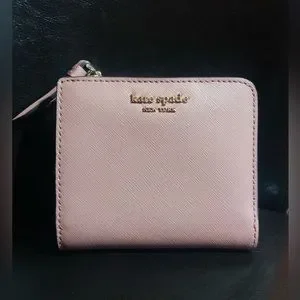 KATE ♠️ Spade Madison Saffiano Leather Zipper Bifold Wallet NWOT