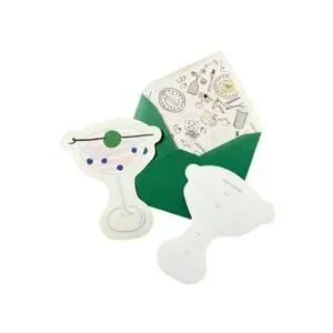 Kate Spade New York X Target 10 Ct Party Invitations With Envelopes Cream Green