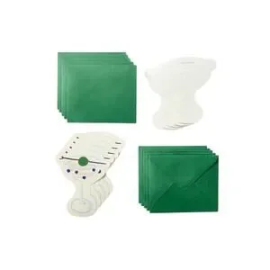 Kate Spade New York X Target 10 Ct Party Invitations With Envelopes Cream Green