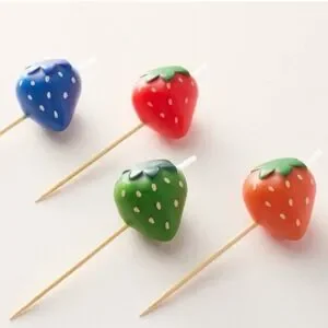 ♠️Kate Spade New York X Target Collection Celebration Candles Strawberries 8 CT