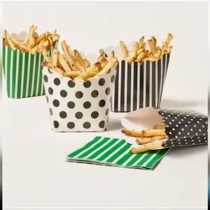 ♠️Kate Spade New York X Target French Fry Cups 8 Count Party Decor