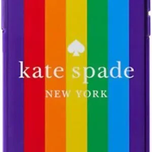 Kate Spade NY Cell Phone Case Rainbow Pride Logo IPhone 11 Pro Max NIB Gift