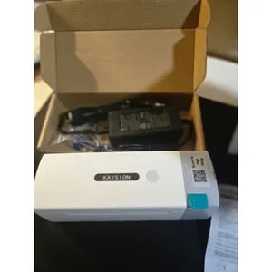 KAYSION White Teal One Size Label Maker full box of labels included