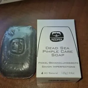 Kedma Dead Sea Pimple Care Soap-New In Package. 4.4 OZ