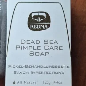 Kedma Dead Sea Pimple Care Soap-New In Package. 4.4 OZ