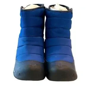 Keen Big Kids Blue Puffrider Waterproof Winter Boot Size 4‎