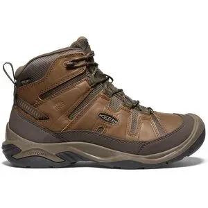 Keen Men's Circadia Mid Waterproof Hiking Boot Bison Brindle Size 14 Wide