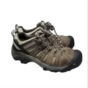 Keen Womens Outdoor Leather Hiking boots sneakers shoes and 8.5