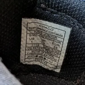Kid's Odyssey By Chaco Size 1