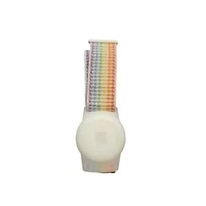 Kids AirTag Bracelet Adjustable Nylon Wristband Rainbow Design