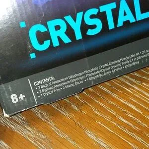 Kids Discovery Crystal Growing Kit With The STEM Seal Of Authenticity