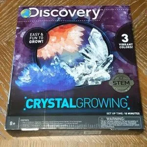 Kids Discovery Crystal Growing Kit with the STEM Seal of Authenticity