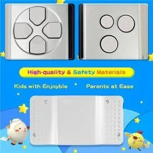 Kids Handheld 168 Built In Games Console Children Ages 4-12 Retro Classic GRAY