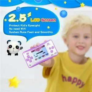 Kids Handheld 168 Built In Games Console Children Ages 4-12 Retro Classic PURPLE