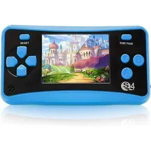 Kids Handheld 182 Built In Games Console Children Ages 4-12 Retro Classic BLUE
