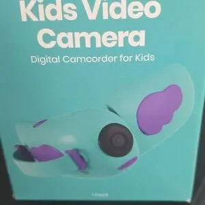 Kids Video Camera - Teal And Purple