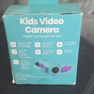 Kids Video Camera - Teal And Purple