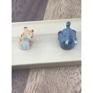 KIKKERLAND ~ AFRICAN ANIMAL HEAD Hook JEWELRY Holder ~ DESIGN BY STEPH MANTIS ~