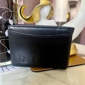 KINGS Loot Slim Leather Wallet - Minimalist RFID Money Clip For Men NWOT