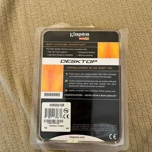 Kingston 1GB DDR Desktop RAM - Black