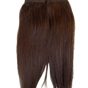 Kinky Straight 16” Human Hair Weft Extensions