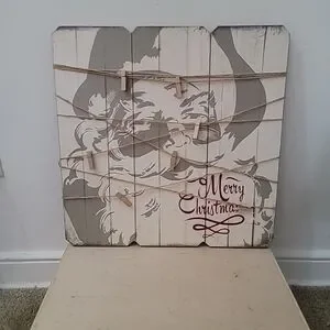 Kirklands Christmas Card Holder Wall Decor