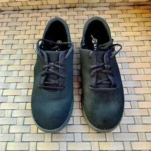 Kizik Madrid Eco Knit Men’s 10 WIDE Women’s 11.5 WIDE Shoes Black
