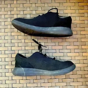 Kizik Madrid Eco Knit Men’s 10 WIDE Women’s 11.5 WIDE Shoes Black