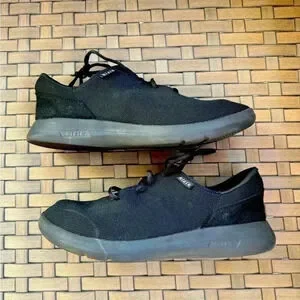 Kizik Madrid Eco Knit Men’s 10 WIDE Women’s 11.5 WIDE Shoes Black