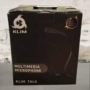 KLIM Talk USB Desk Microphone For Computer Compatible With Any PC Laptop Mac