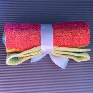 {Knit Baby Blanket}