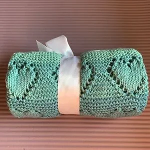 {Knit Baby Blanket}