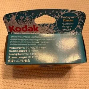 Kodak 8004707 Max Waterproof 'One Time Use' Sport Film Camera Exp 9/2023 Sealed