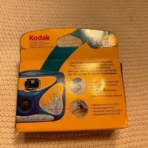 Kodak 8004707 Max Waterproof 'One Time Use' Sport Film Camera Exp 9/2023 Sealed