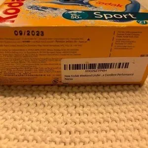Kodak 8004707 Max Waterproof 'One Time Use' Sport Film Camera Exp 9/2023 Sealed
