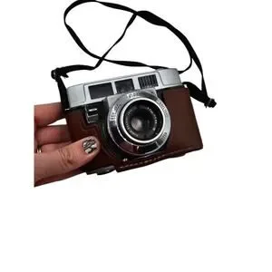 Kodak Automatic 35B Camera 44mm 2.8 Lens Auto Flash Shutter Kodak